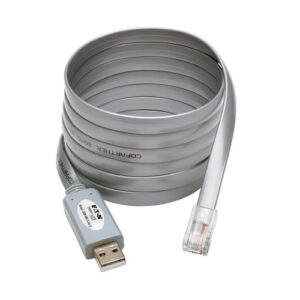 Tripp Lite U209-006-RJ45-X tussenstuk voor kabels RJ-45 USB 2.0 Type-A Zilver