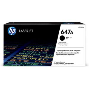 HP 647A originele zwarte LaserJet tonercartridge