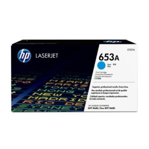 HP 653A originele cyaan LaserJet tonercartridge