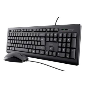 Trust Primo - Stille Keyboard en Muis set - Qwerty US