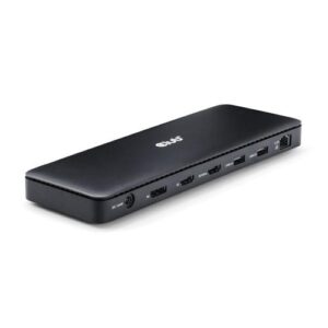 CLUB3D Thunderbolt 4 Certified 11-in-1 dockingstation voor mobiel apparaat Universeel Zwart