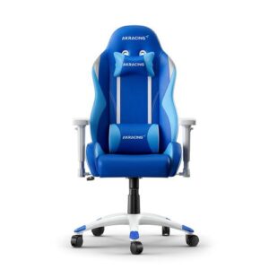 AKRacing California PC-gamestoel Gestoffeerde gevoerde zitting Blauw, Wit