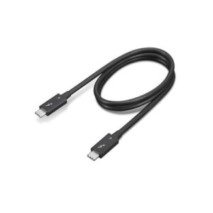 Lenovo 4X91K16968 Thunderbolt-kabel 0,7 m 40 Gbit/s Zwart