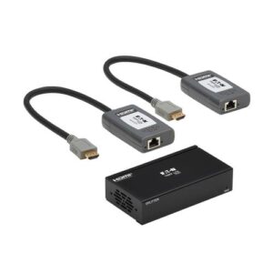 Tripp Lite B127A-002-BHPH2 audio/video extender AV-zender & ontvanger Zwart, Grijs