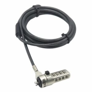 DICOTA D31566 kabelslot Zwart 2 m