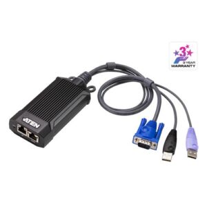 ATEN KG1900T KVM-switch Zwart, Blauw, Paars