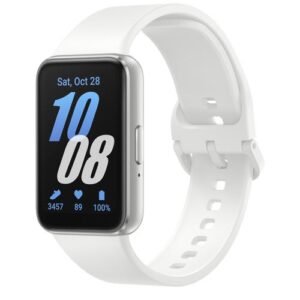 Samsung Galaxy Fit3 4,06 cm (1.6") AMOLED 40 mm Digitaal 256 x 402 Pixels Touchscreen Zilver