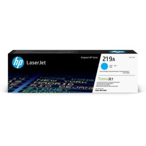 HP 219A originele cyaan LaserJet-tonercartridge