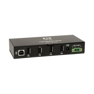 Tripp Lite U223-004-IND interface hub USB 2.0 480 Mbit/s Zwart