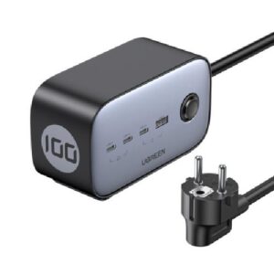 Ugreen DigiNest Pro 1 AC-uitgang(en) product type C 1,8 m 4 3680 W Zwart