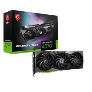 MSI GAMING GEFORCE RTX 4070 X SLIM 12G videokaart NVIDIA 12 GB GDDR6X