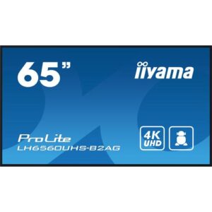 iiyama LH6560UHS-B2AG beeldkrant Digitaal A-kaart 165,1 cm (65") LED Wifi 500 cd/m² 4K Ultra HD Zwart Type processor Android 11 24/7