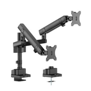ACT Monitorarm office solid pro, mechanische veer, 2 monitoren