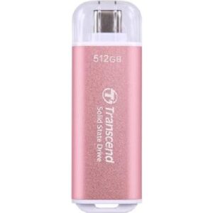Transcend ESD300 512 GB USB Type-C 3.2 Gen 2 (3.1 Gen 2) Roze
