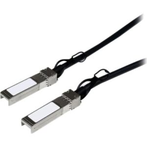 SonicWall 10GBASE SFP+ 1m InfiniBand en Glasvezelkabel SFP+ Zwart