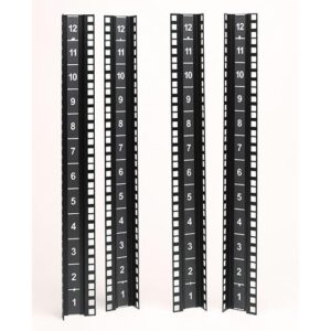 APC NetShelter CX 12U accessoire, 4 verticale 19inch rackmount stijlen