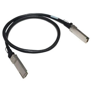 HPE X240 40G QSFP+/QSFP+ 1m InfiniBand en Glasvezelkabel SFP+ Zwart
