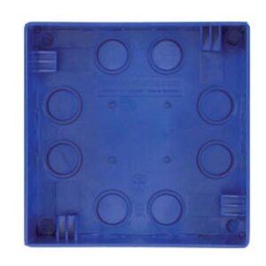 Mobotix MX-OPT-FLATMOUNT-BOX-EXT-IN montagekit Blauw
