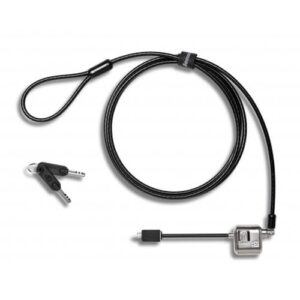 Lenovo 4X90H35558 kabelslot Zwart, Roestvrijstaal 1,83 m