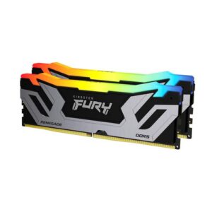 Kingston Technology FURY 48GB 8400MT/s DDR5 CL40 CUDIMM (set van 2) Renegade RGB Silver XMP