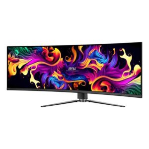MSI MPG 491CQP QD-OLED computer monitor 124,5 cm (49") 5120 x 1440 Pixels DQHD Zwart